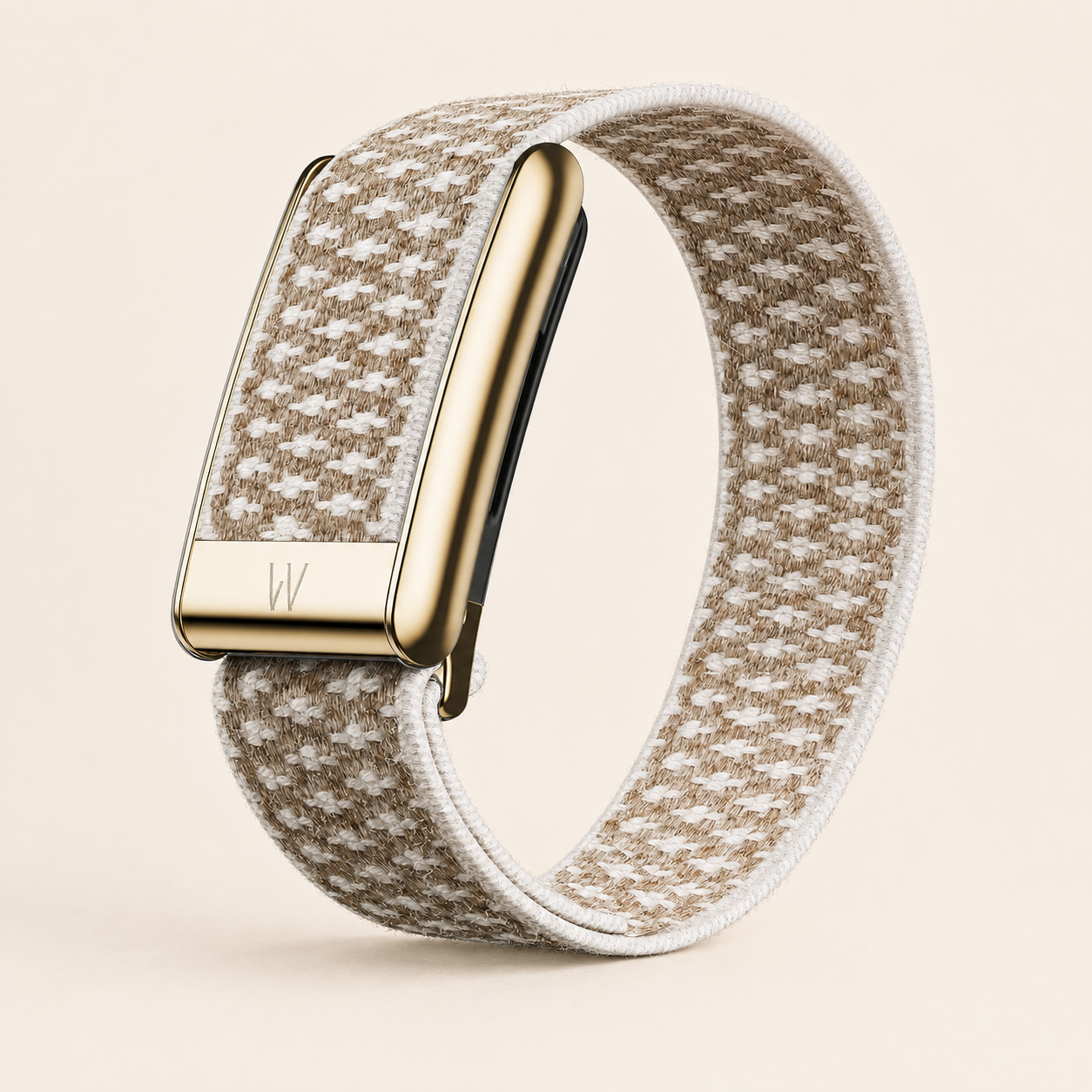Beige Cashmere Nylon Strap for WHOOP
